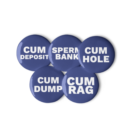 The Cum-tastic Pin Collection